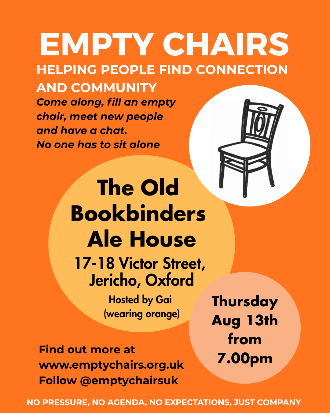 Empty Chairs Event